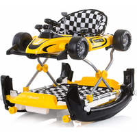 CHIPOLINO Chodítko interaktivní Car Racer 4v1 Yellow