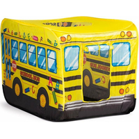 ECOTOYS Dětský stan na hraní Školní autobus