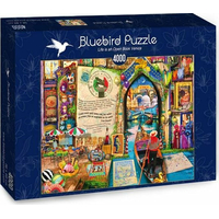 BLUEBIRD Puzzle Život jako otevřená kniha: Benátky 4000 dílků