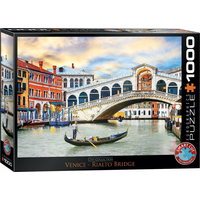 EUROGRAPHICS Puzzle Most Rialto, Benátky 1000 dílků