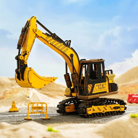 ROBOTIME Rokr 3D dřevěné puzzle Bagr 395 dílků