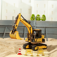 ROBOTIME Rokr 3D dřevěné puzzle Bagr 395 dílků