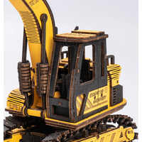 ROBOTIME Rokr 3D dřevěné puzzle Bagr 395 dílků