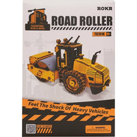 ROBOTIME Rokr 3D dřevěné puzzle Silniční válec 149 dílků