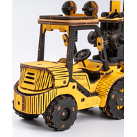 ROBOTIME Rokr 3D dřevěné puzzle Vysokozdvižný vozík 139 dílků