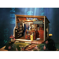 ROBOTIME Rolife DYI House: Kouzelný obchod čarodějky Kiki s LED osvětlením