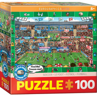 EUROGRAPHICS Spot & Find puzzle Fotbal 100 dílků