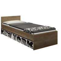 Dětská postel se šuplíkem - NEW YORK 200x90 cm - grafit