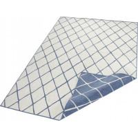 Kusový oboustranný koberec Twin 103119 blue creme