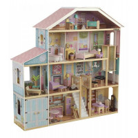 KIDKRAFT Domeček pro panenky Grand View Mansion s vybavením