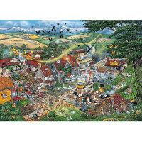 GIBSONS Puzzle Miluji farmaření 1000 dílků