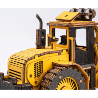 ROBOTIME Rokr 3D dřevěné puzzle Buldozer 211 dílků