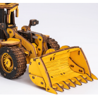 ROBOTIME Rokr 3D dřevěné puzzle Buldozer 211 dílků