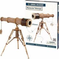 ROBOTIME Rokr 3D dřevěné puzzle Dalekohled 314 dílků