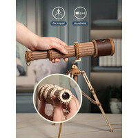 ROBOTIME Rokr 3D dřevěné puzzle Dalekohled 314 dílků
