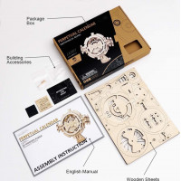 ROBOTIME Rokr 3D dřevěné puzzle Věčný kalendář 52 dílků