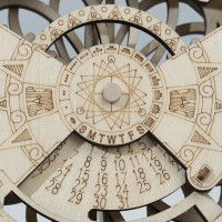 ROBOTIME Rokr 3D dřevěné puzzle Věčný kalendář 52 dílků