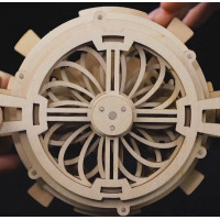 ROBOTIME Rokr 3D dřevěné puzzle Věčný kalendář 52 dílků