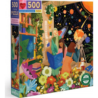 EEBOO Čtvercové puzzle Hvězdářky 500 dílků