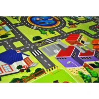 SUN TA TOYS Pěnový koberec Město , silnice A