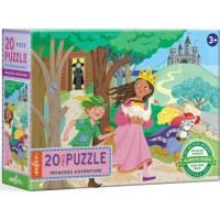 EEBOO Puzzle Princeznino dobrodružství 20 dílků