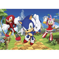 CLEMENTONI Puzzle Ježek Sonic 3x48 dílků