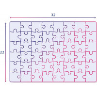 CLEMENTONI Puzzle Ježek Sonic 3x48 dílků