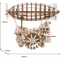 ROBOTIME Rokr 3D dřevěné puzzle Vzducholoď 229 dílků