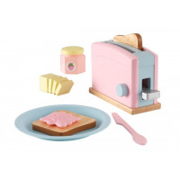 KIDKRAFT Toustovač se snídaní - pastelový