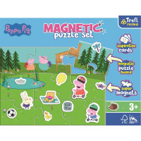 TREFL Magnetická puzzle sada Prasátko Pepina