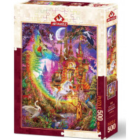 ART PUZZLE Puzzle Duhový hrad 500 dílků