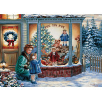 ART PUZZLE Puzzle Výloha s hračkami 500 dílků