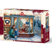 ART PUZZLE Puzzle Výloha s hračkami 500 dílků