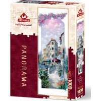 ART PUZZLE Vertikální puzzle Květinové Benátky 1000 dílků