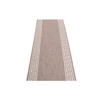 Sisalový PP běhoun GREEK - taupe/béžový 70x150 cm