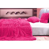 Deka přehoz ELMO tmavě růžová
