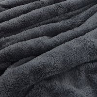 Deka přehoz SOFT tmavě-šedá