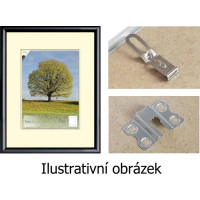 BFHM Plastový rám na puzzle 100x70cm - černý