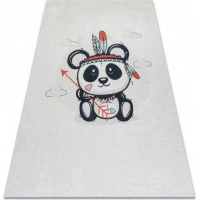 Dětský kusový koberec Bambino 1129 Panda cream