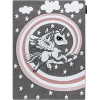 Dětský kusový koberec Petit Pony grey