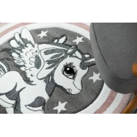 Dětský kusový koberec Petit Pony grey