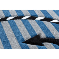 Dětský kusový koberec Petit Marine anchor sea blue