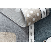 Dětský kusový koberec Fun Strade grey