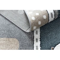 Dětský kusový koberec Fun Strade grey