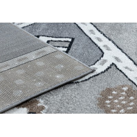 Dětský kusový koberec Fun Strade grey