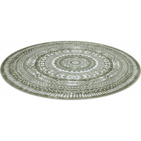 Kusový koberec Napkin green kruh