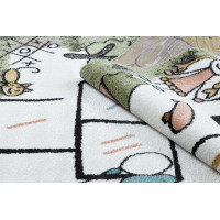 Dětský kusový koberec Fun Hop green