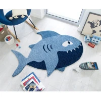 Kusový koberec Zest Kids Shark Blue