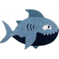 Kusový koberec Zest Kids Shark Blue