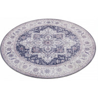 Kusový koberec Asmar 104003 Mauve/Pink kruh